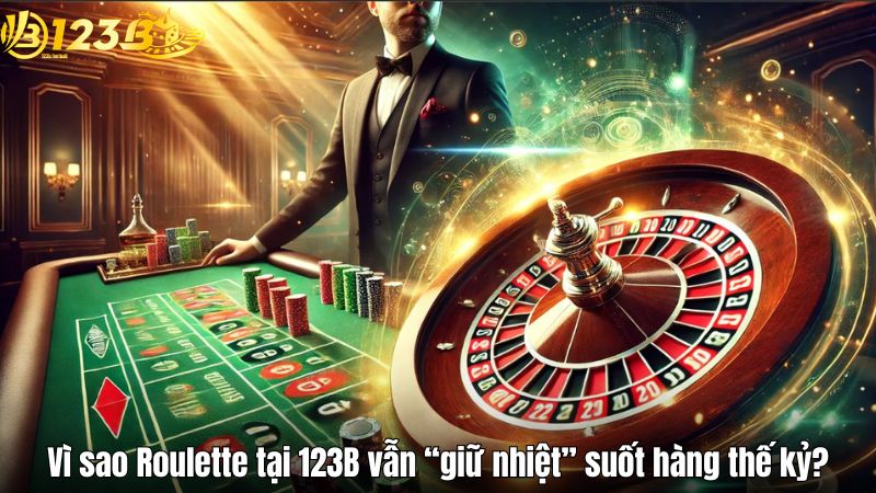 Roulette - Khám Phá Trò Chơi Cổ Điển Bậc Nhất Casino 123B Vì sao Roulette tại 123B vẫn “giữ nhiệt” suốt hàng thế kỷ?